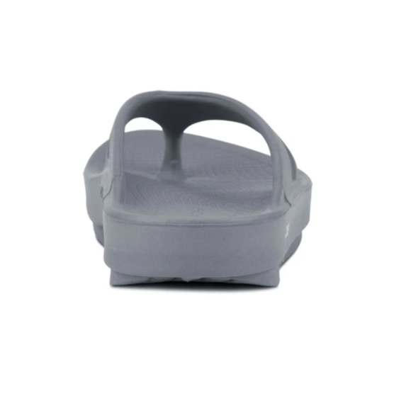 OOFOS OOriginal Grey Thong Sandals Unisex Size M6 W8 NWT - Picture 5 of 11